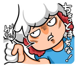 Continue! Love garlic girl sticker #4742297