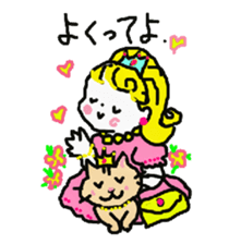 Baby and cat part5 sticker #4742935