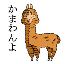 Alpaca Days2 sticker #4742996