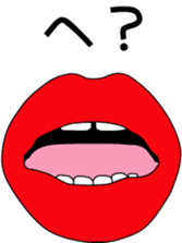 lip service every day sticker #4743466