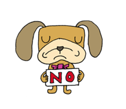 mr.Bulldog stamp sticker #4743550