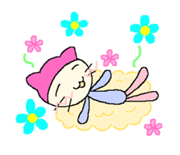 nekomi and usako sticker #4744498