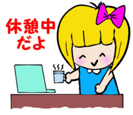 A clerk RIKKA sticker #4746474