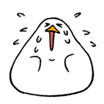 Rice cake-Duck Revised sticker #4746634