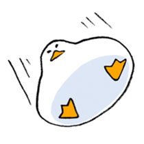 Rice cake-Duck Revised sticker #4746646