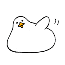 Rice cake-Duck Revised sticker #4746651