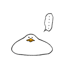 Rice cake-Duck Revised sticker #4746654