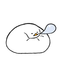 Rice cake-Duck Revised sticker #4746656
