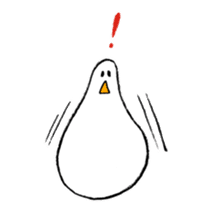 Rice cake-Duck Revised sticker #4746657