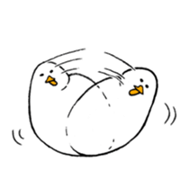 Rice cake-Duck Revised sticker #4746658