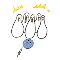 Rice cake-Duck Revised sticker #4746663