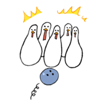 Rice cake-Duck Revised sticker #4746663