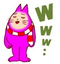 Cat'm very but fun. sticker #4747215