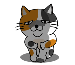 TAMAO of tortoiseshell cat sticker #4747710