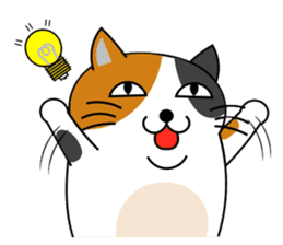 TAMAO of tortoiseshell cat sticker #4747720