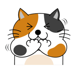 TAMAO of tortoiseshell cat sticker #4747722