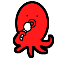 Mr.Octopus and Mr.Squid sticker #4747886