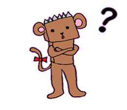 square animal sticker #4749348