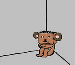 square animal sticker #4749350