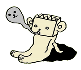 square animal sticker #4749351