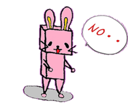 square animal sticker #4749357