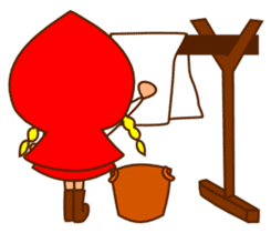 Life of Little Red Riding Hood sticker #4749871