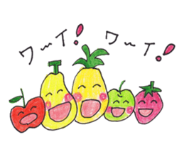 Kingdom of fruit sticker #4750213