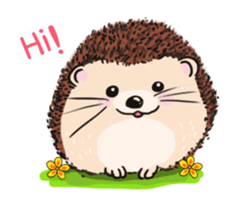 mimi hedgehog sticker #4750624