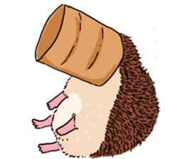 mimi hedgehog sticker #4750625