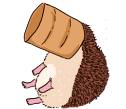 mimi hedgehog sticker #4750625