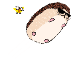 mimi hedgehog sticker #4750626