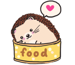 mimi hedgehog sticker #4750628