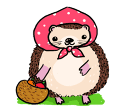 mimi hedgehog sticker #4750633