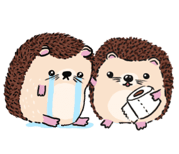 mimi hedgehog sticker #4750635