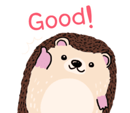 mimi hedgehog sticker #4750639