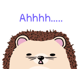 mimi hedgehog sticker #4750640