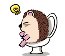 mimi hedgehog sticker #4750652