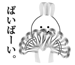 Oh! Funny Rabbit sticker #4750823