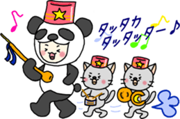 PANDA VS CAT sticker #4751067