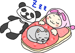 PANDA VS CAT sticker #4751071