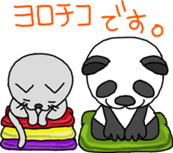 PANDA VS CAT sticker #4751072