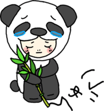 PANDA VS CAT sticker #4751089