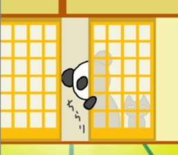 PANDA VS CAT sticker #4751102