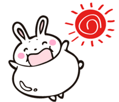 Sumo Rabbit sticker #4751265