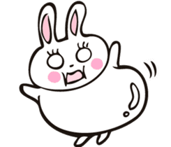 Sumo Rabbit sticker #4751272