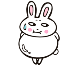 Sumo Rabbit sticker #4751275