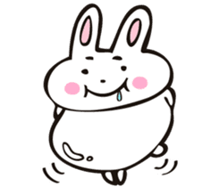 Sumo Rabbit sticker #4751284