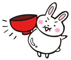 Sumo Rabbit sticker #4751287