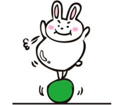 Sumo Rabbit sticker #4751291