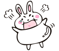 Sumo Rabbit sticker #4751294